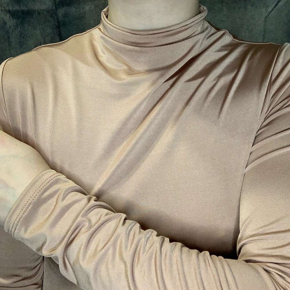 Shine rose gold Shinestar bodysuit